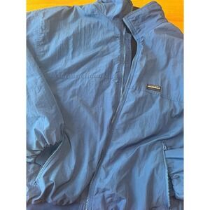 White Sierra Men's Blue Lightweight Full Zip Jacket Blue Size XL